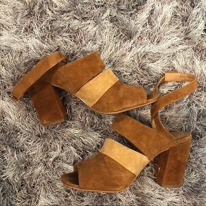 Suede Urban Outfitters Block Mule